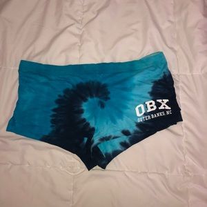 Outer Banks tie-dye shorts